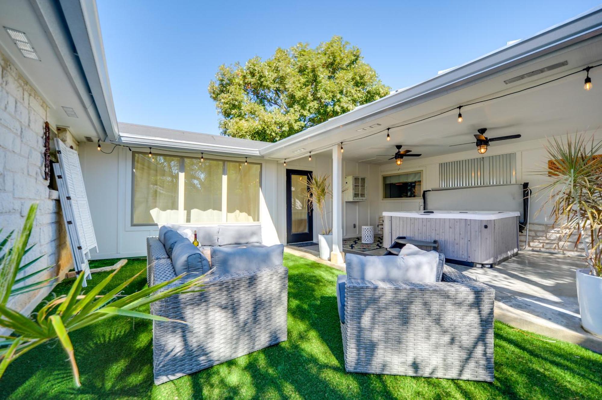 Fredericksburg Regan Cottage With Hot Tub! エクステリア 写真